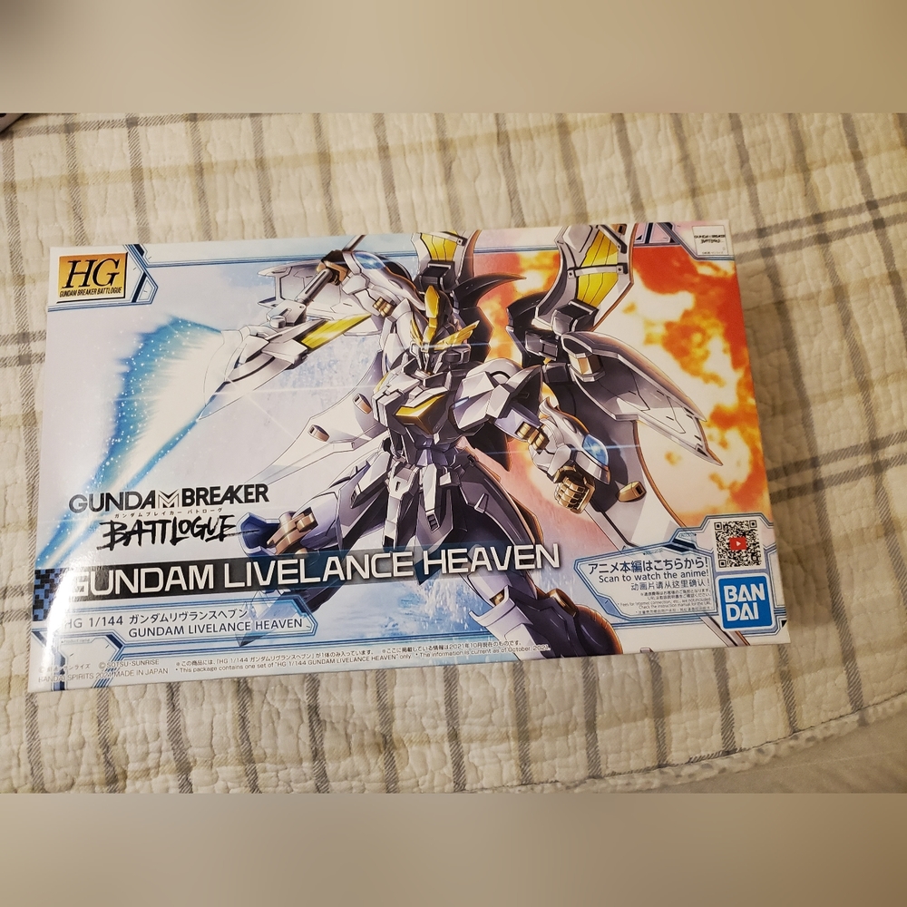 Gundam Breaker Battlogue: Gundam LIVELANCE HEAVEN Model Kit